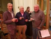 Boys at practice tea break